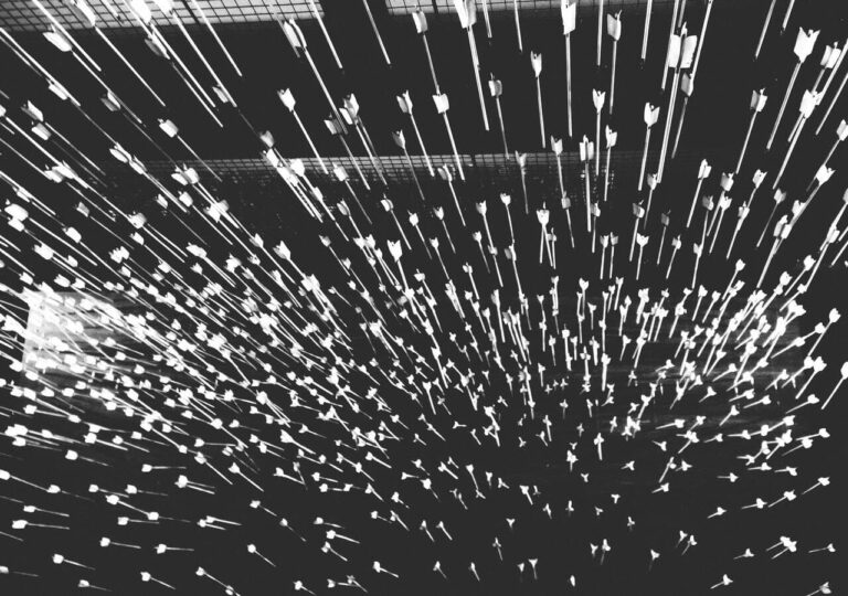Hundreds of Arrows Being Shot